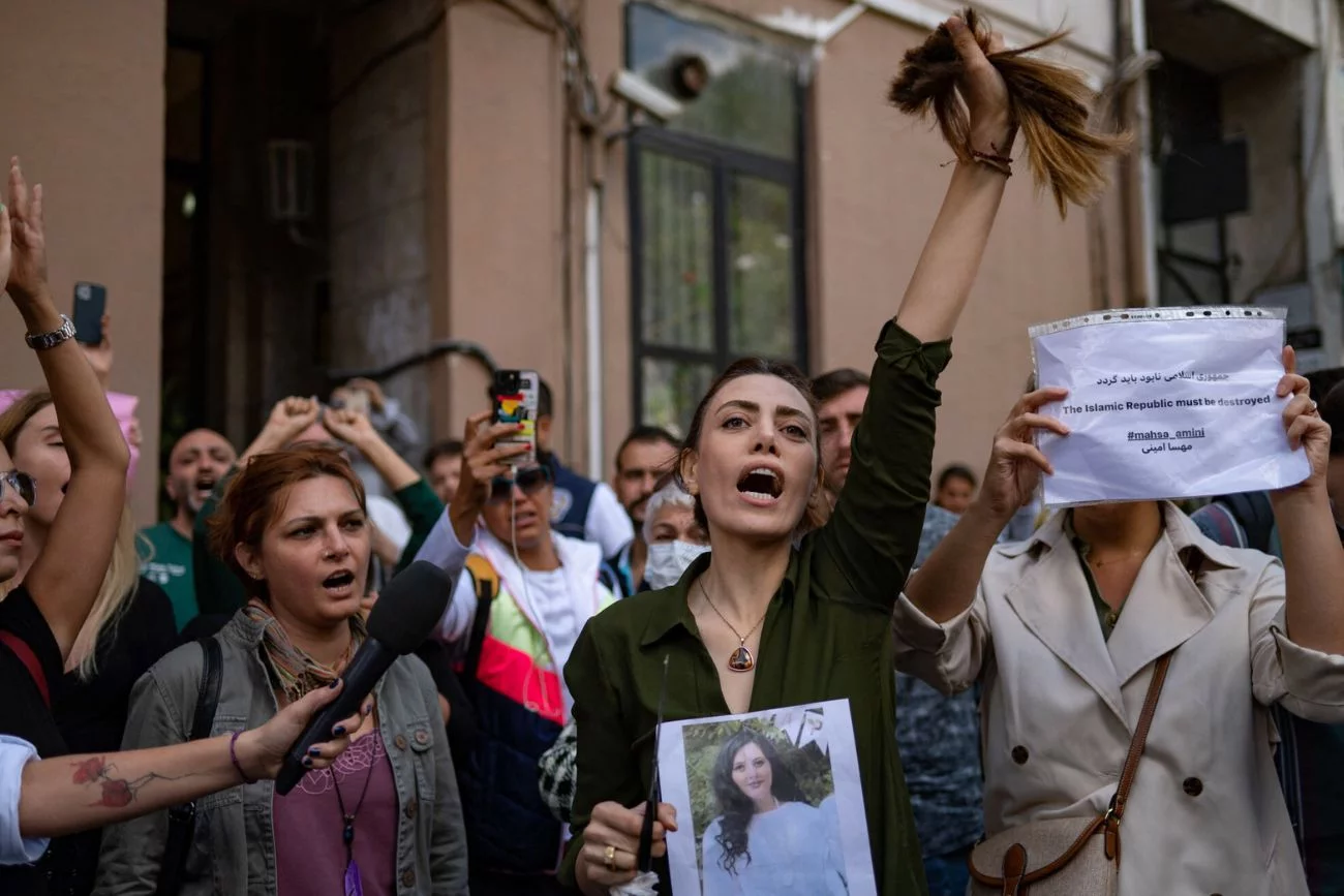 Protesty w Iranie.