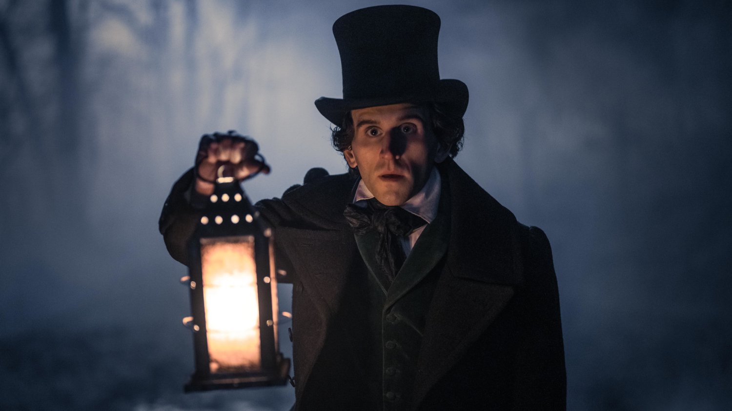 "Bielmo": Harry Melling jako Edgar Allan Poe Harry Melling jako Edgar Allan Poe w filmie "Bielmo"