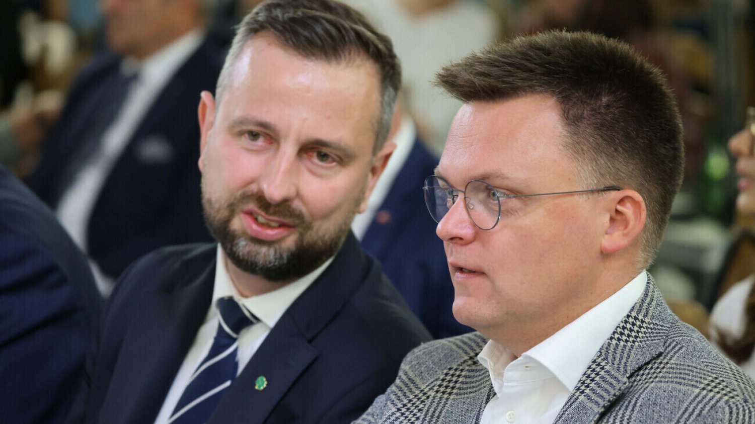 Władysław Kosiniak-Kamysz i Szymon Hołownia