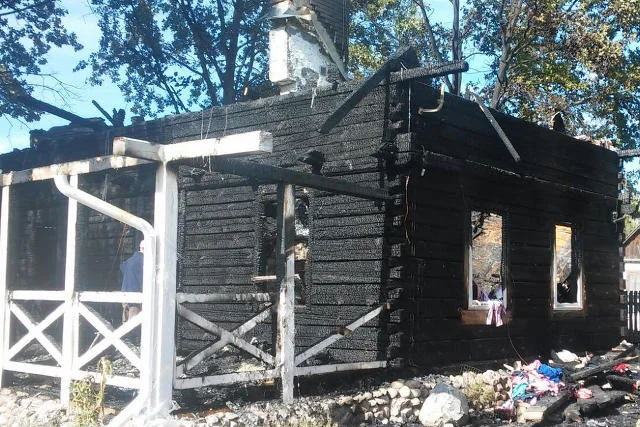 Tyle zostało po domu w Łupinach