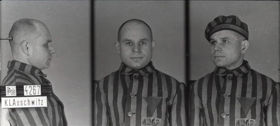 Antoni Kocjan w KL Auschwitz.