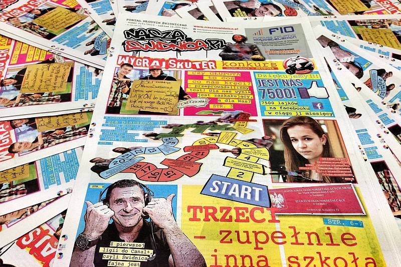 Przez rok naszaswidnica.pl wydawała swój papierowy miesięcznik.