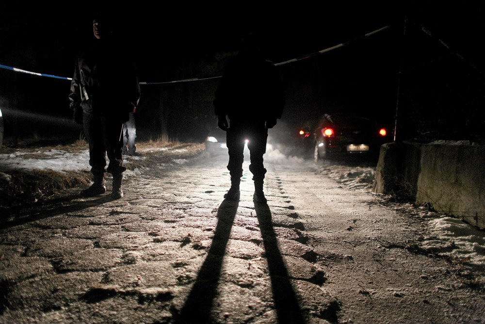 Przeszukiwanie miejsca wskazanego przez matkę