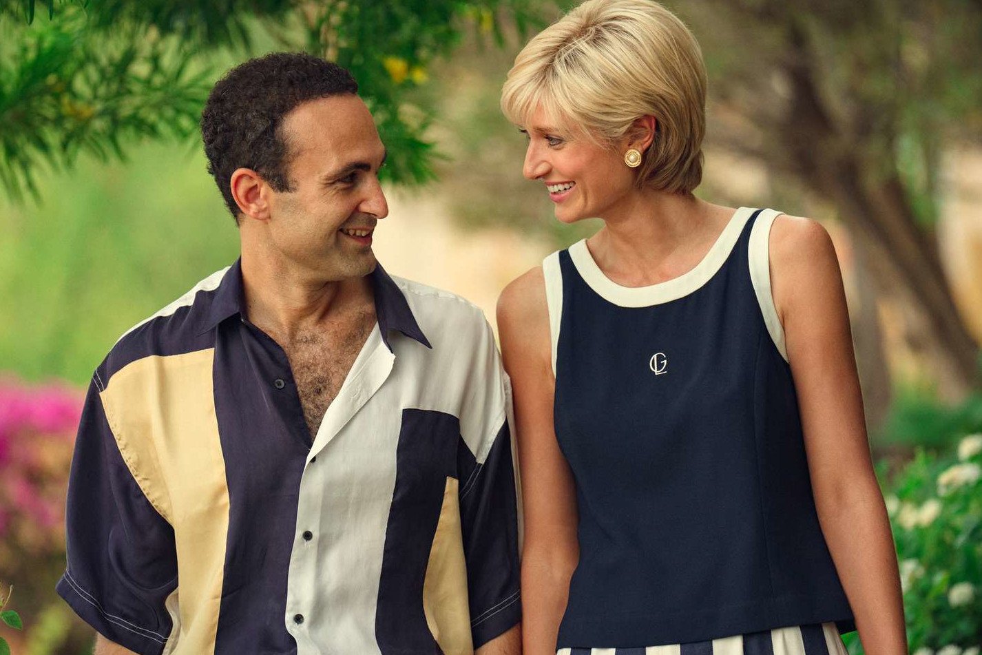 księżna Diana i Dodi Al-Fayed w The Crown