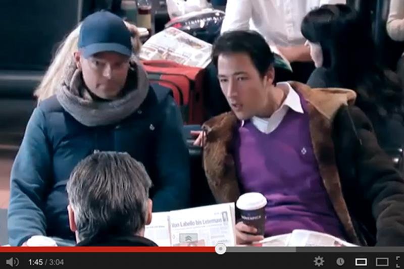 Kadr z nowej reklamy Nivea "Stresstest"