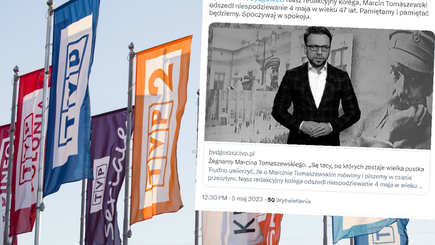 Nie żyje Marcin Tomaszewski. Dziennikarz spędził w TVP 18 lat.