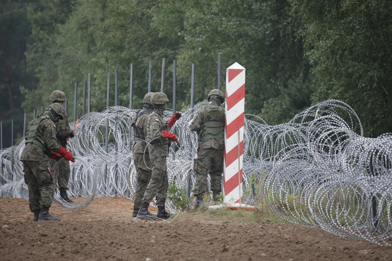 Są nowe informacje o osobach, które uszkodziły zasieki na granicy z Białorusią.