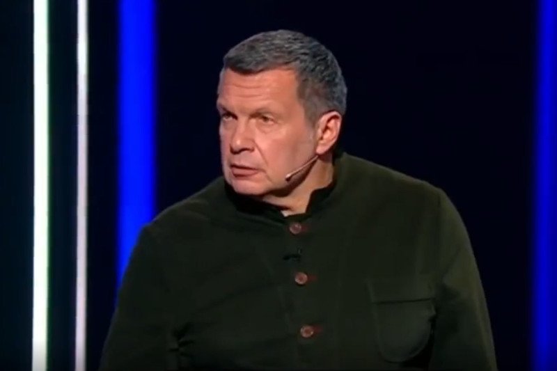 Władimir Sołowjow grozi Wielkiej Brytanii na antenie rosyjskiej telewizji