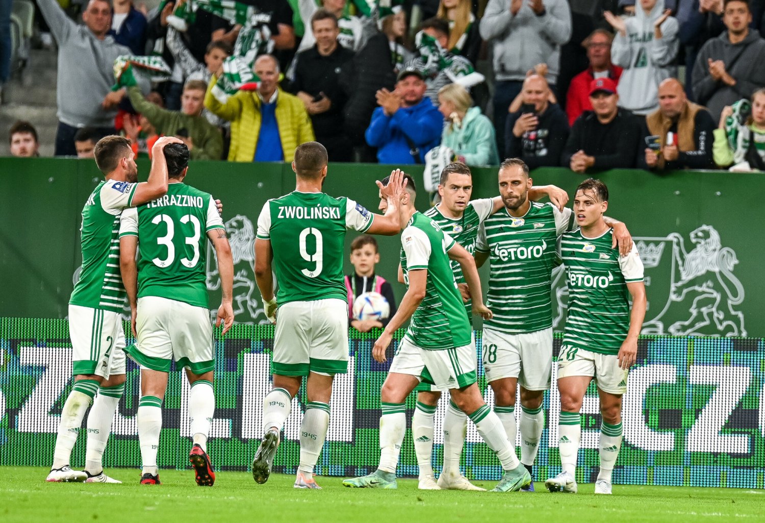 Lechia Gdańsk po raz drugi ograła Akademiję Pandev w walce o awans do Ligi Konferencji