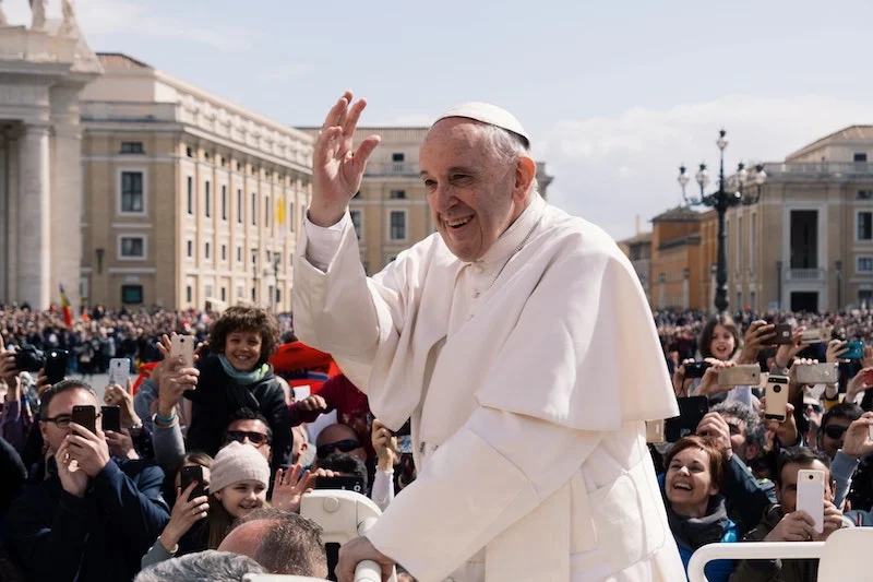 Papież Franciszek, monarcha Watykanu.