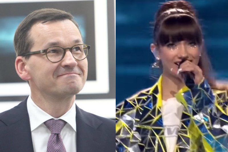 Mateusz Morawiecki razem ze swoimi dziećmi oglądał występ Viki Gabor w Gliwicach.