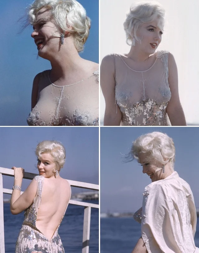 Marilyn Monroe i jej "naked dress".