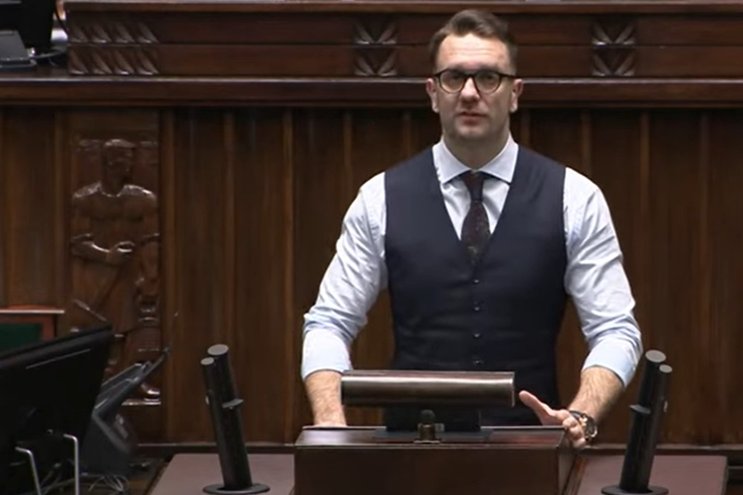Łukasz Mejza w Sejmie