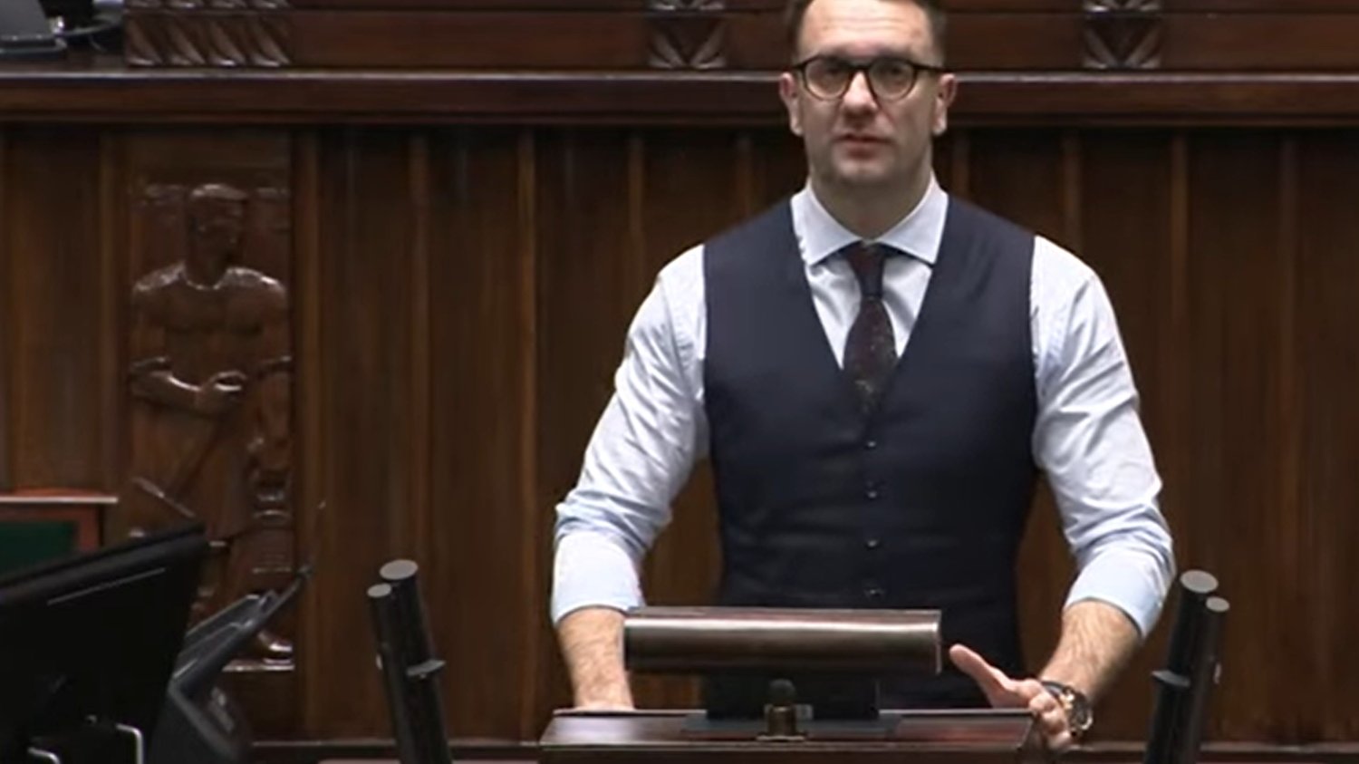 Łukasz Mejza w Sejmie