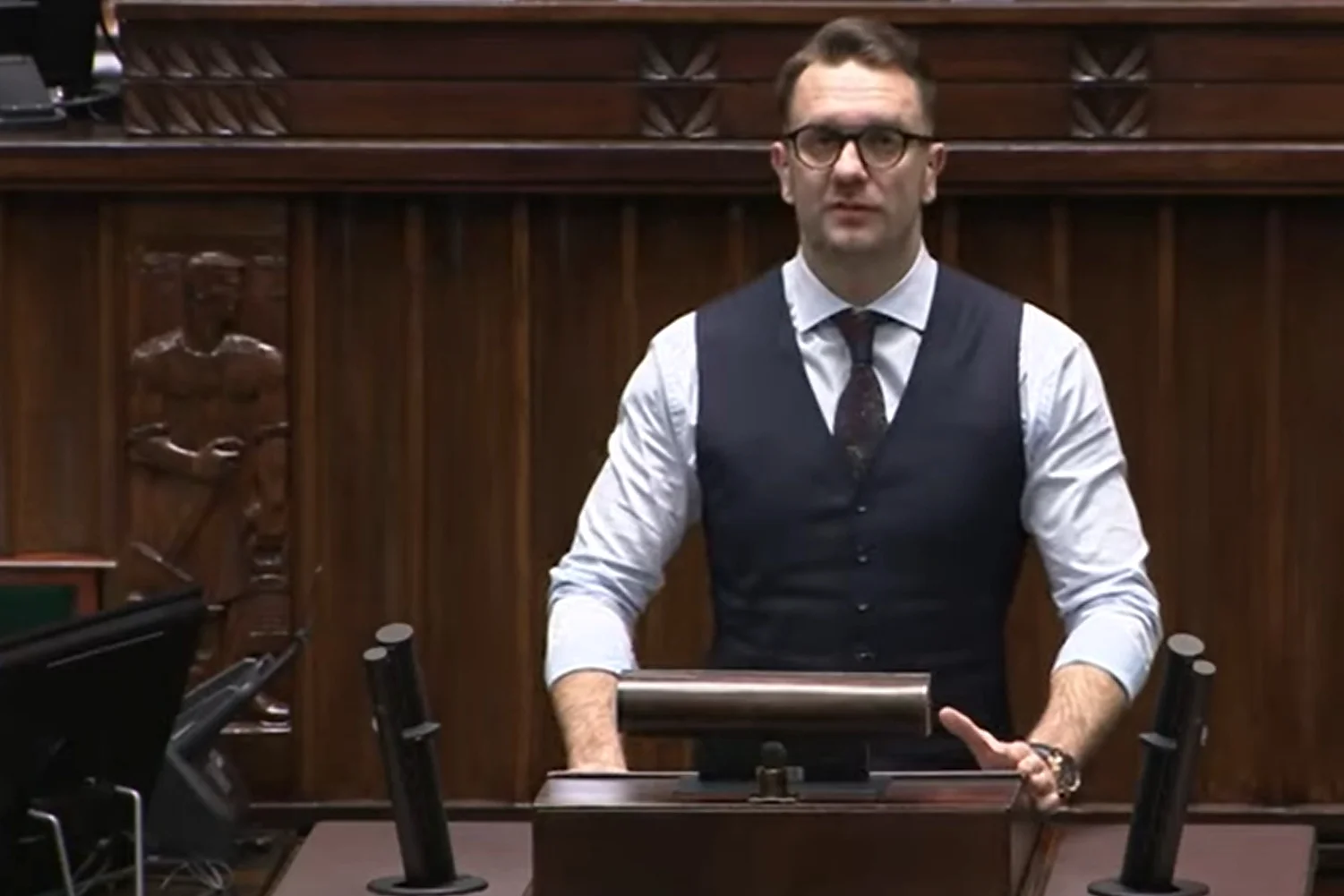 Łukasz Mejza w Sejmie