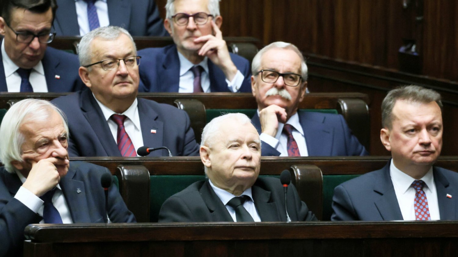 Kaczyński zasnął w trakcie mowy Morawieckiego? Jest nagranie z Sejmu