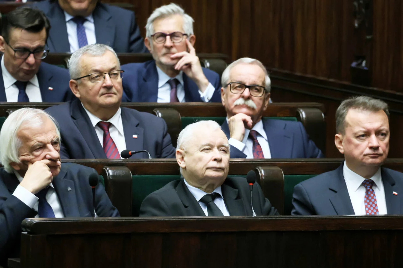 Kaczyński zasnął w trakcie mowy Morawieckiego? Jest nagranie z Sejmu
