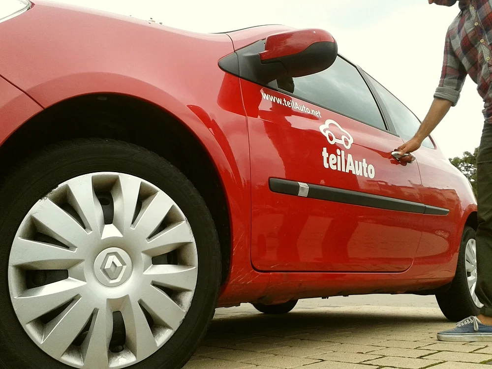 System samochodów publicznych teilAuto w Magdeburgu to dopiero 11 stacji i 16 samochodów. Car-sharing w Berlinie to już kilka tysięcy pojazdów.