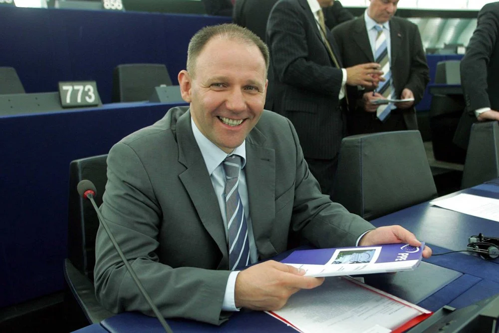 Jacek Protasiewicz w Parlamencie Europejskim