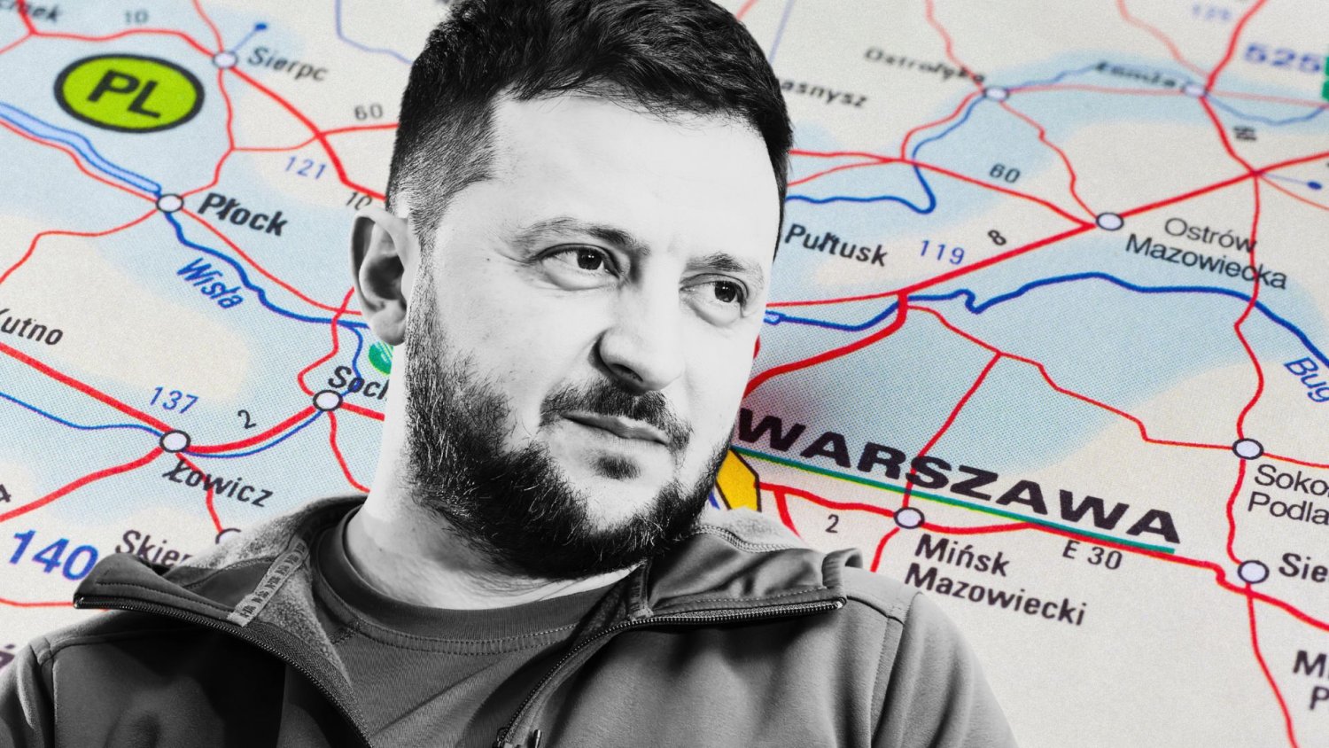 Wołodymyr Zełenski już w Polsce. Mamy program jego spotkania z Nawrockim