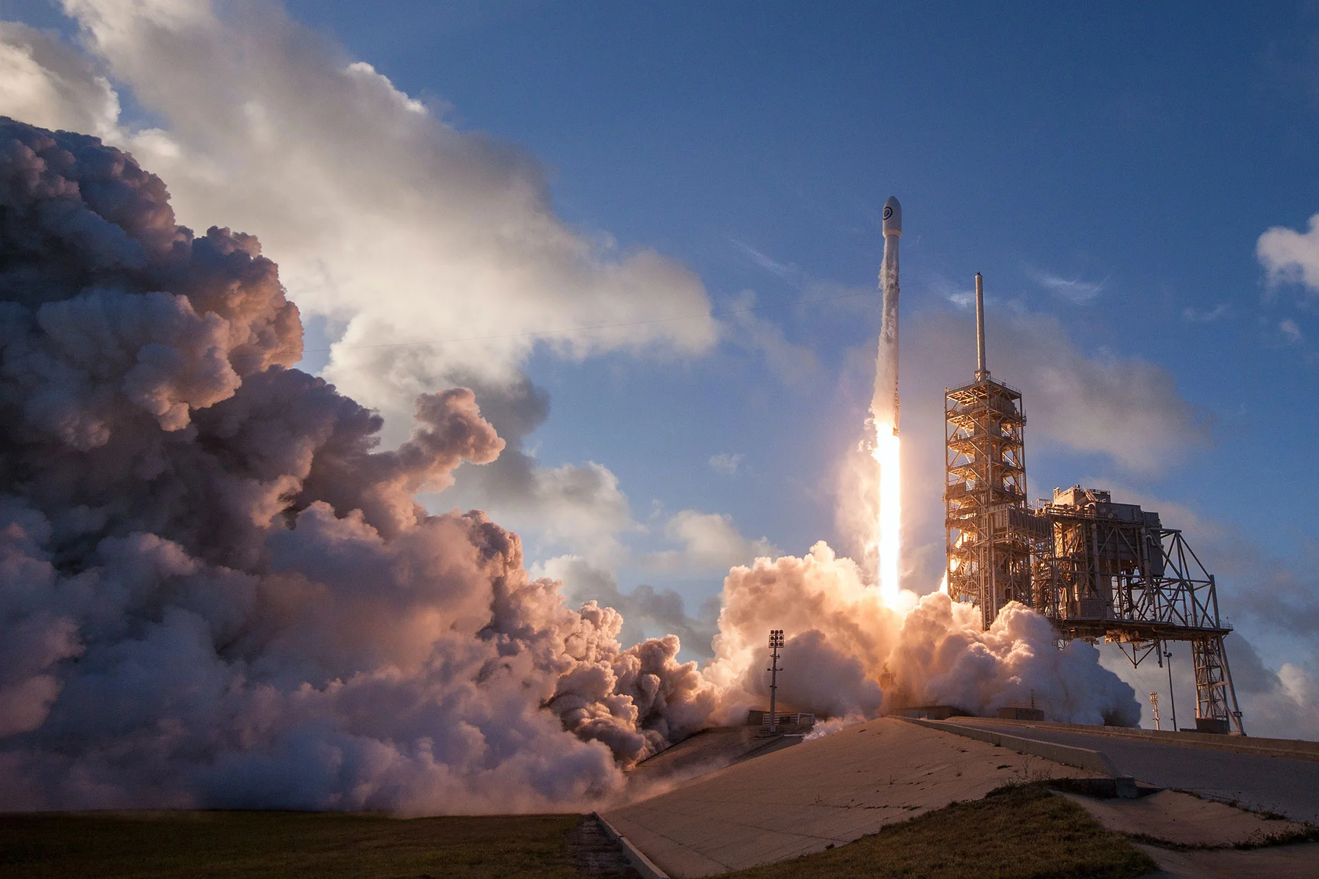 Start rakiety Falcon 9, Kennedy Space Center, Stany Zjednoczone