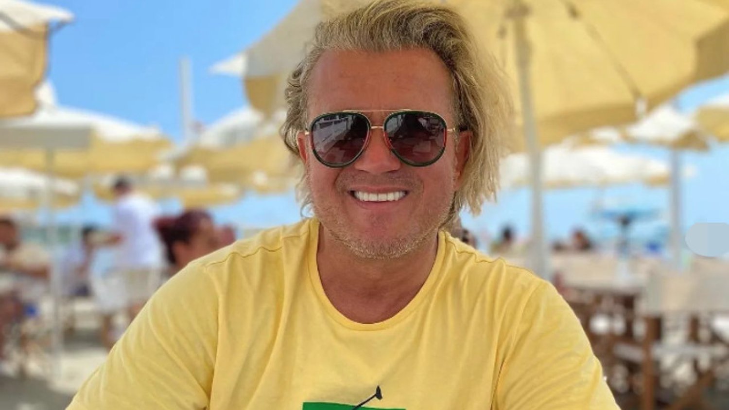 Jarosław Jakimowicz, zdjęcie na Instagramie z wakacji we Włoszech