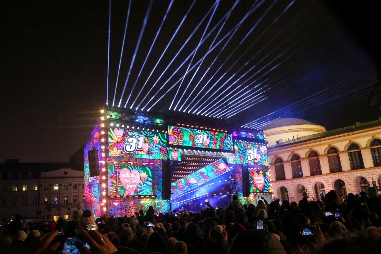 Światełko do Nieba na Placu Bankowym w Warszawie