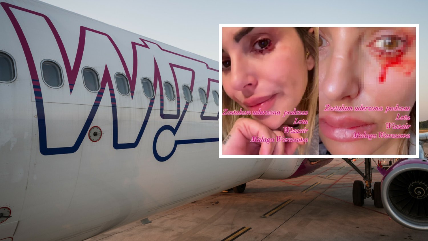 Monika Goździalska pobita w samolocie Wizz Air? Mamy stanowisko przewoźnika