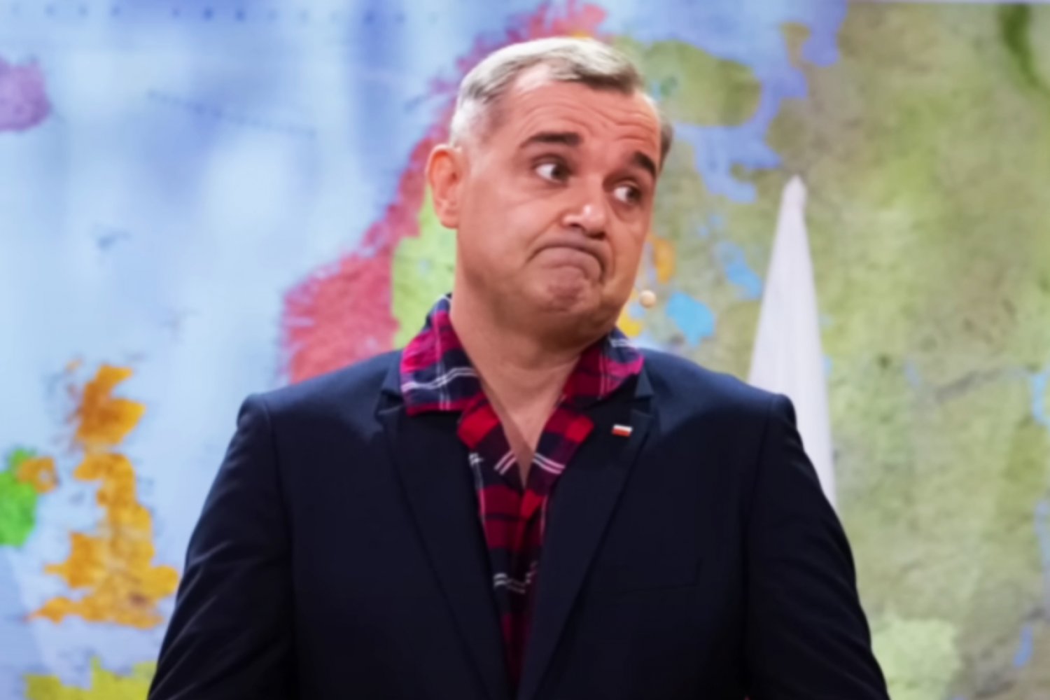 Górski wrzucił skecz o pożegnaniu "Wiadomości". Wbili szpileczkę Polsatowi