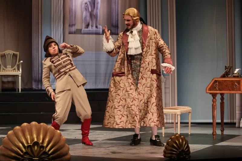 Hanna Śleszyńska urodziła się, by grać w teatrze. Tutaj jako Wawrzonek