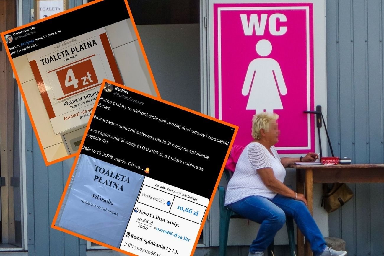 W Polsce za darmo z toalety często nie skorzystasz. To istne wariactwo
