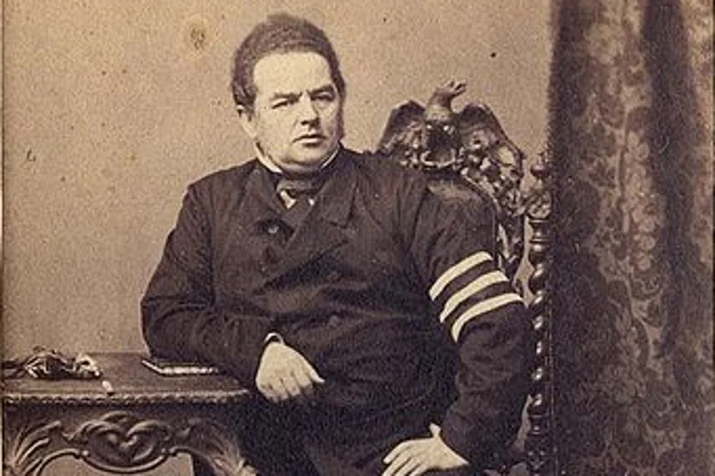 Zdjęcie Leopolda Kronenberga wykonane przez Karola Beyera, 1861.