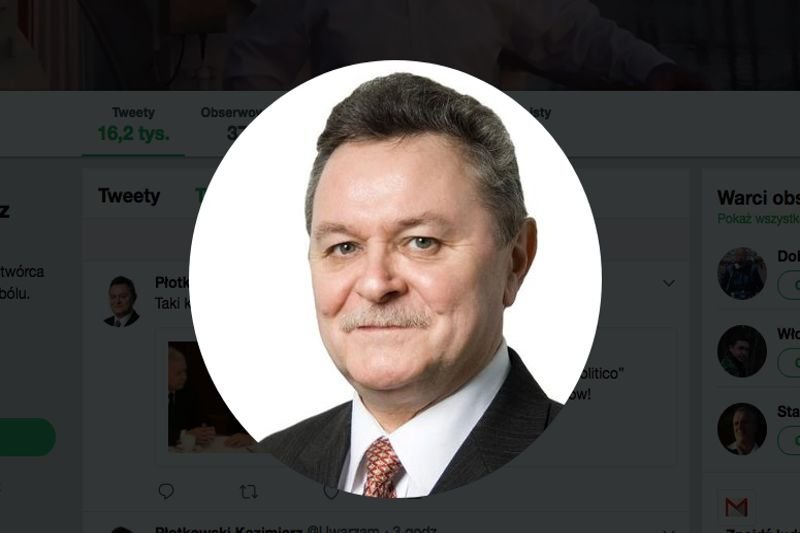 Kazimierz Płotkowski, były przewodniczący zarządu Regionu Śląskiego partii Polska Razem Zjednoczona Prawica, wypłynął ostatnio w internecie w dość nieciekawy sposób...