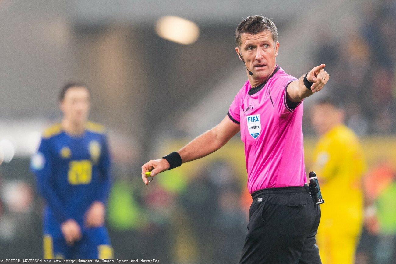 Włoch Daniele Orsato poprowadzi mecz Hiszpania - Polska w Sewilli