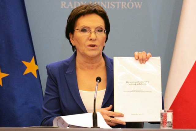 Ewa Kopacz zapowiedziała, że założenia kierunkowe nowej Ordynacji podatkowej trafią do konsultacji w najbliższą środę
