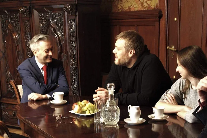 Czy spotkanie prezydenta Słupska Roberta Biedronia i Adriana Zandberga z Partii Razem to początek współpracy?