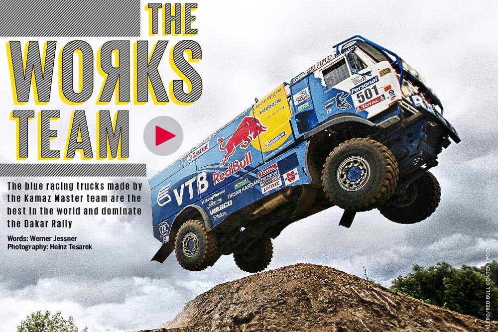 Historię Kamazu przedstawia najnowszy numer magazynu "Red Bulletin"