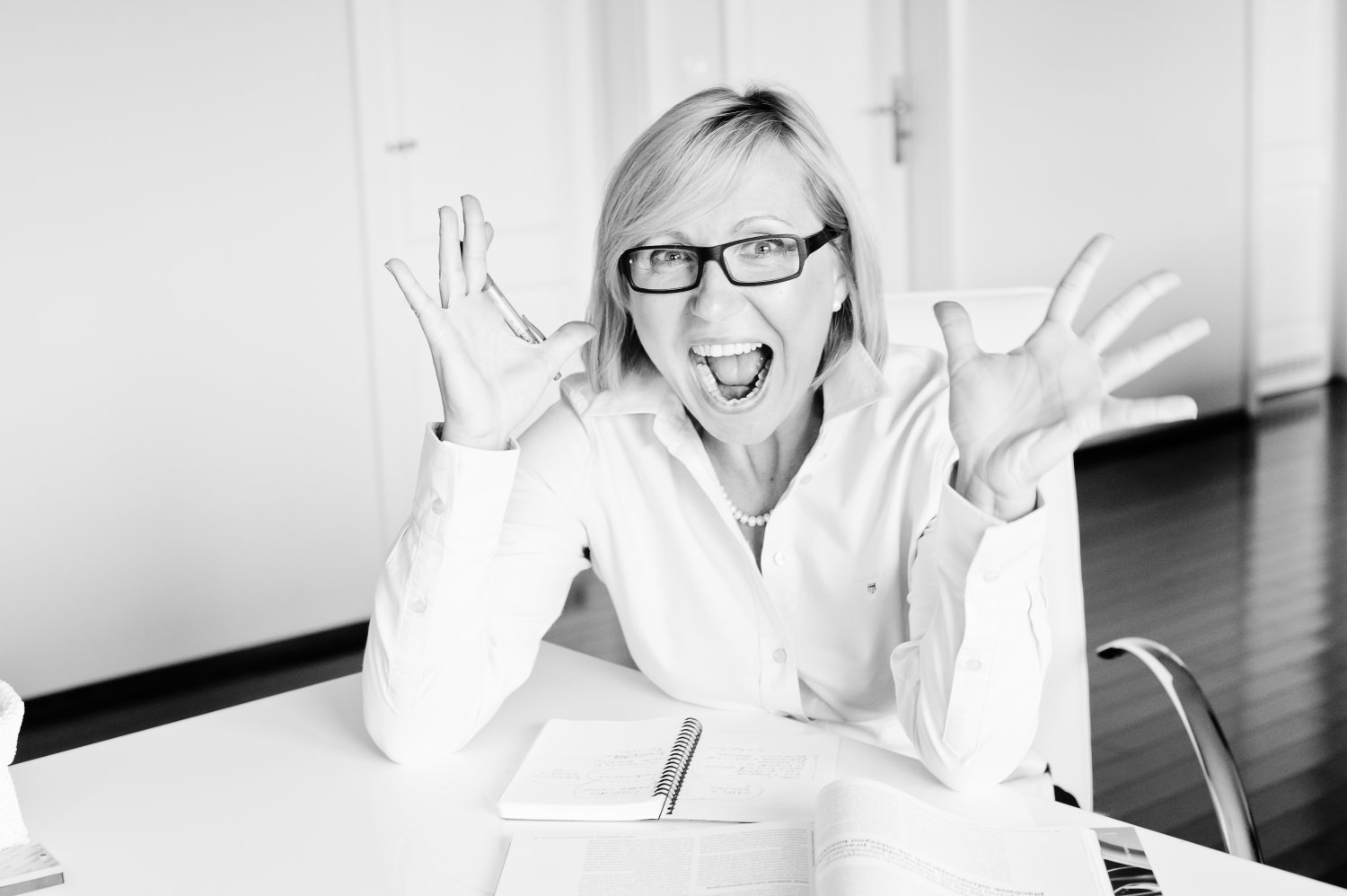 ja - tuż przed skamleniem...