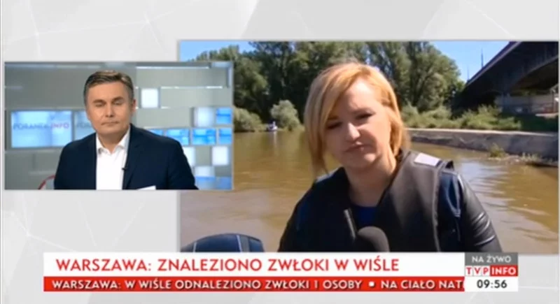 Materiał TVP Info był przygotowywany w związku z rosnącą liczbą utonięć.