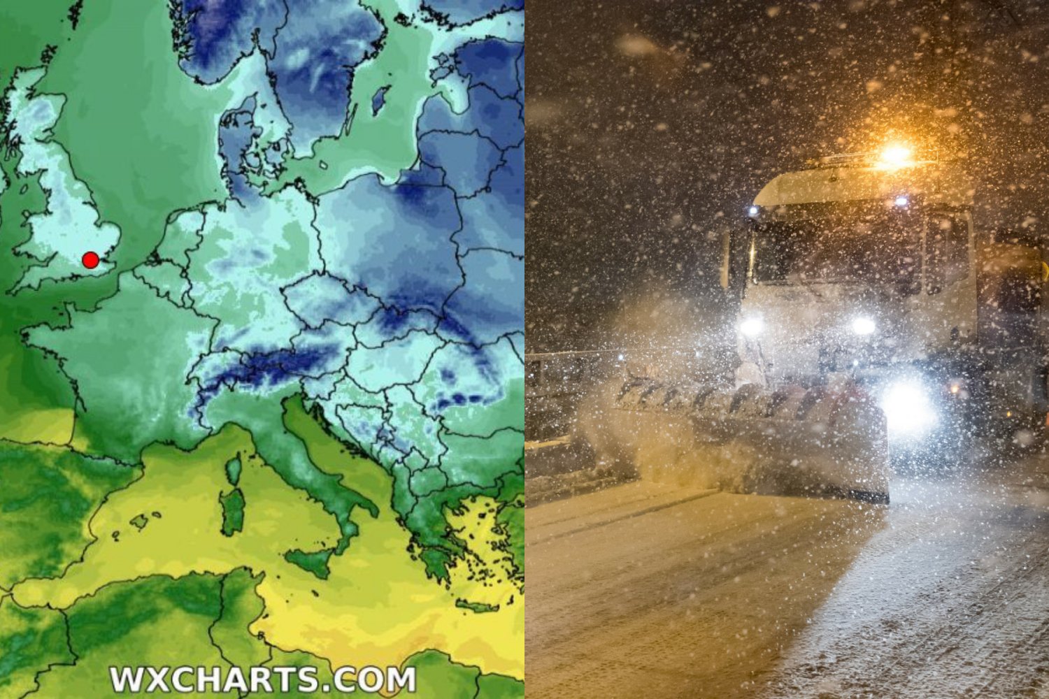 Synoptycy przewidują paraliż komunikacyjny w Polsce.