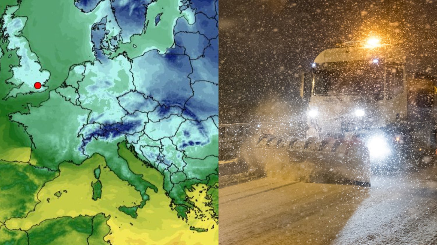 Synoptycy przewidują paraliż komunikacyjny w Polsce.