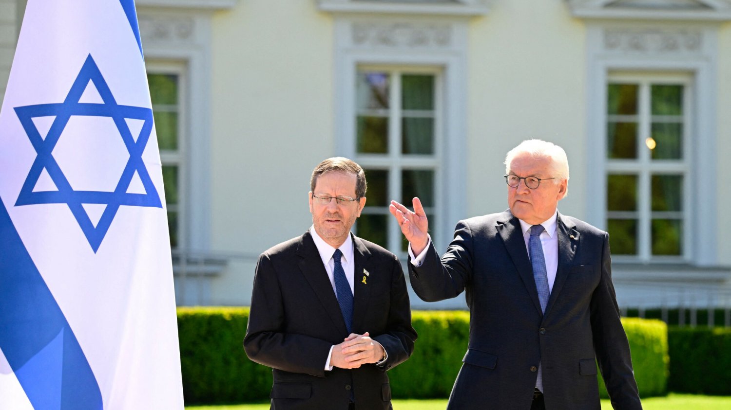 Spotkanie prezydentów Izraela i Niemiec w Berlinie.