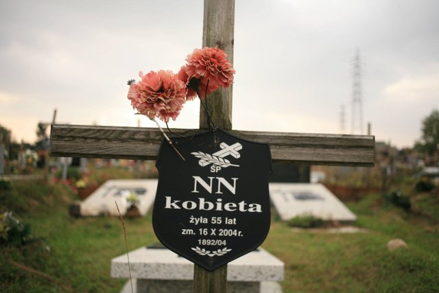 Grób NN na cmentarzu na Wólce w Warszawie