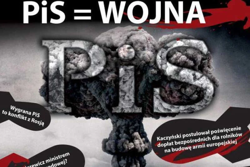 Ulotka wyborcza PSL wywołała wojnę z PiS.