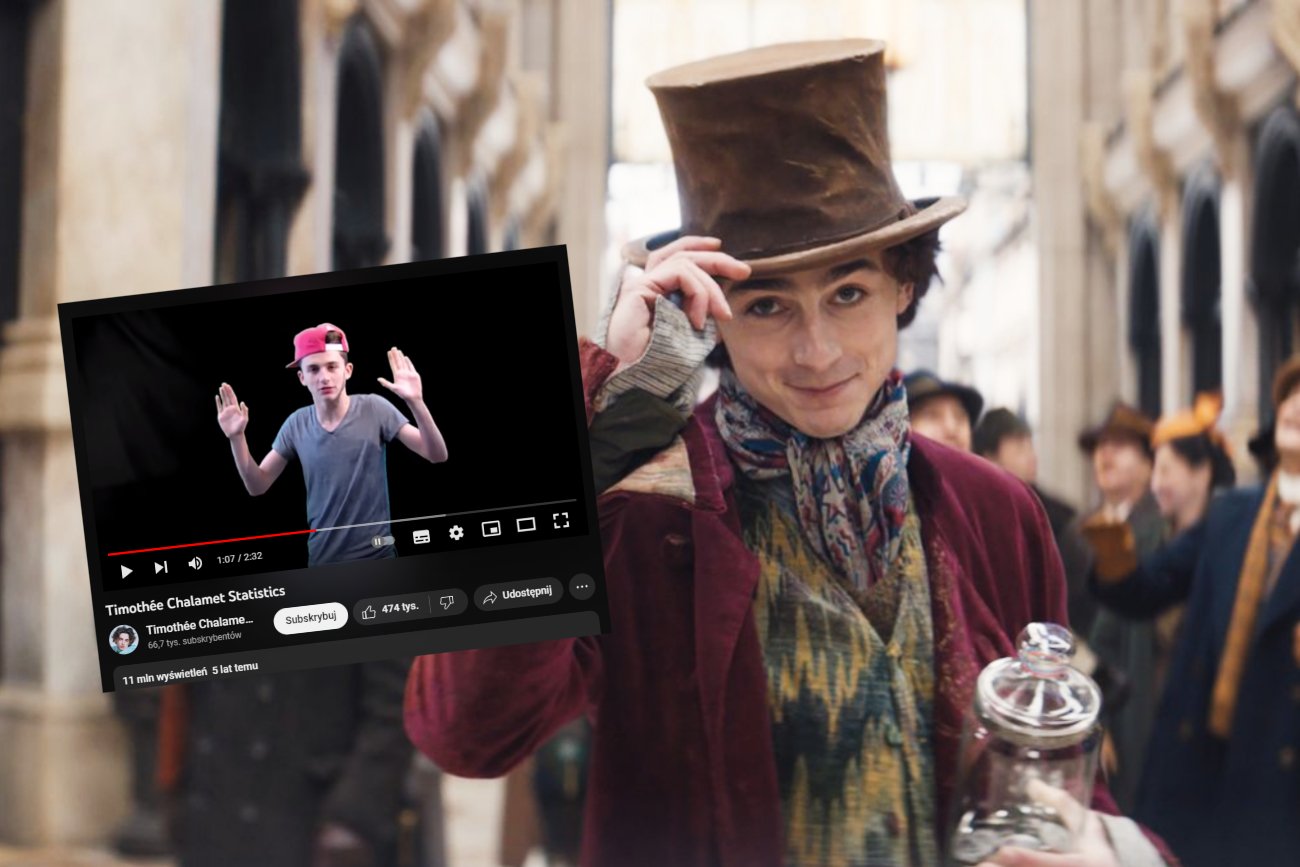 Timothee Chalamet ominął przesłuchanie do "Wonki". Wszystko przez piosenkę "Statistics".