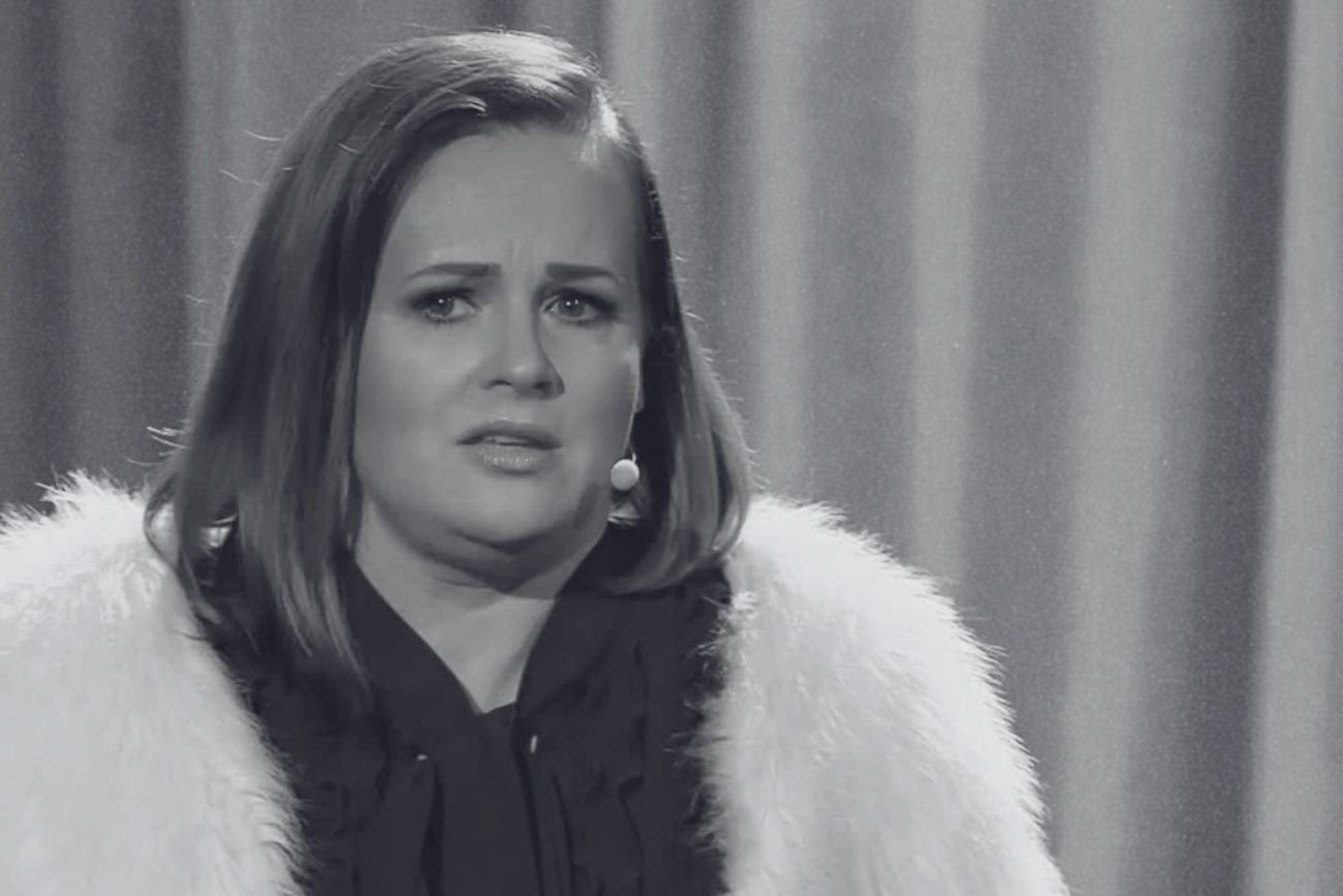 Joanna Kołaczkowska i kabaret Hrabi.