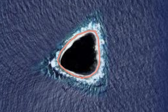 Tajemnicza wyspa Vostok. Dlaczego na zdjęciach satelitarnych jest czarna?