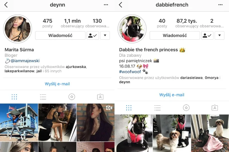 Próby ocieplenia wizerunku z pomocą instagramowego konta psa pary chyba nie przyniosły oczekiwanych rezultatów
