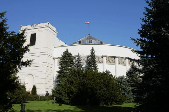 Obecny gamach Sejmu przy ul. Wiejskiej