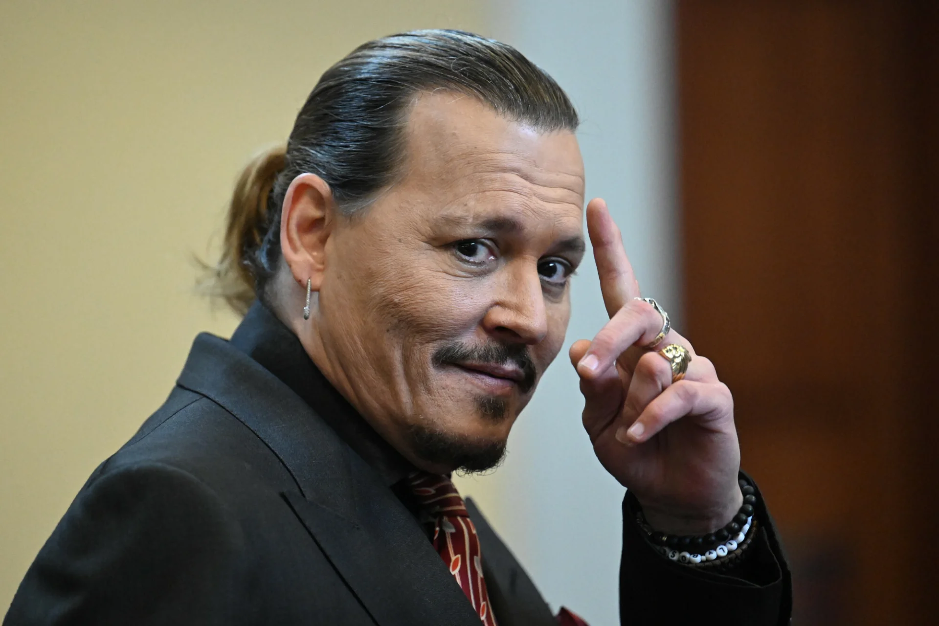 Johnny Depp w sądzie Johnny Depp w sądzie
